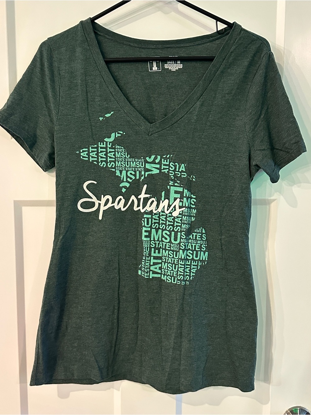 Michigan State University Spartans MSU women’s t-shirt size Medium T University